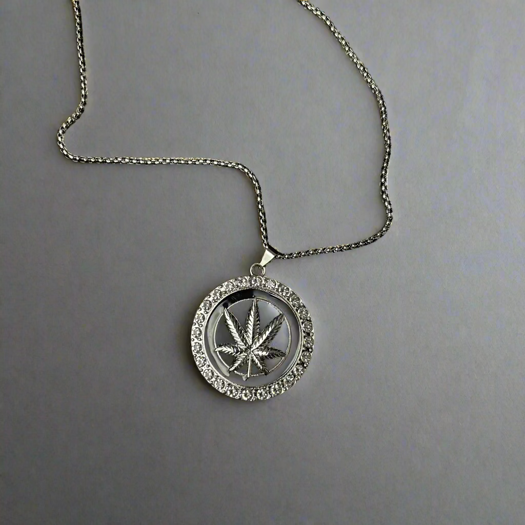Icey Cannabis Pendant
