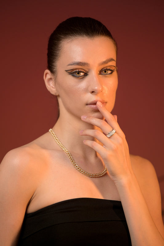 Micro cuban chain - gold | Unisex