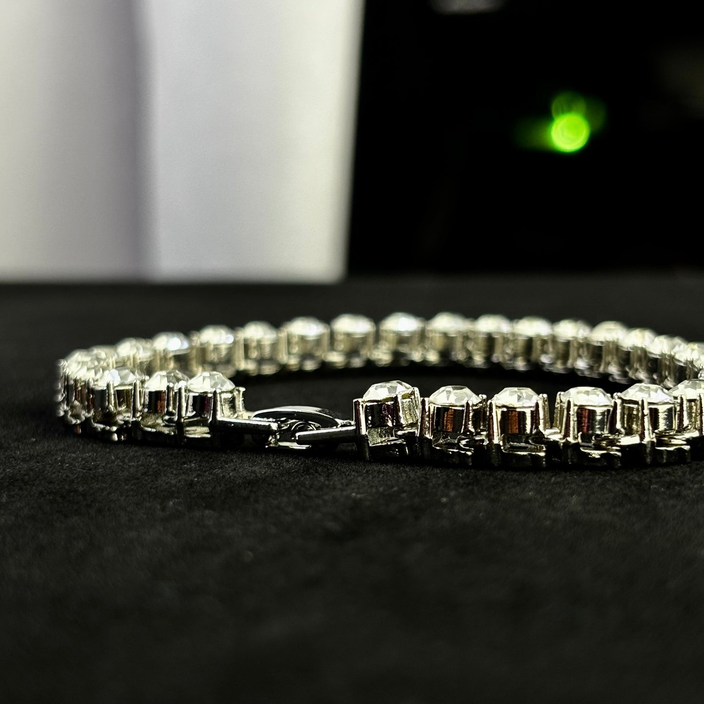 Icey tennis bracelet